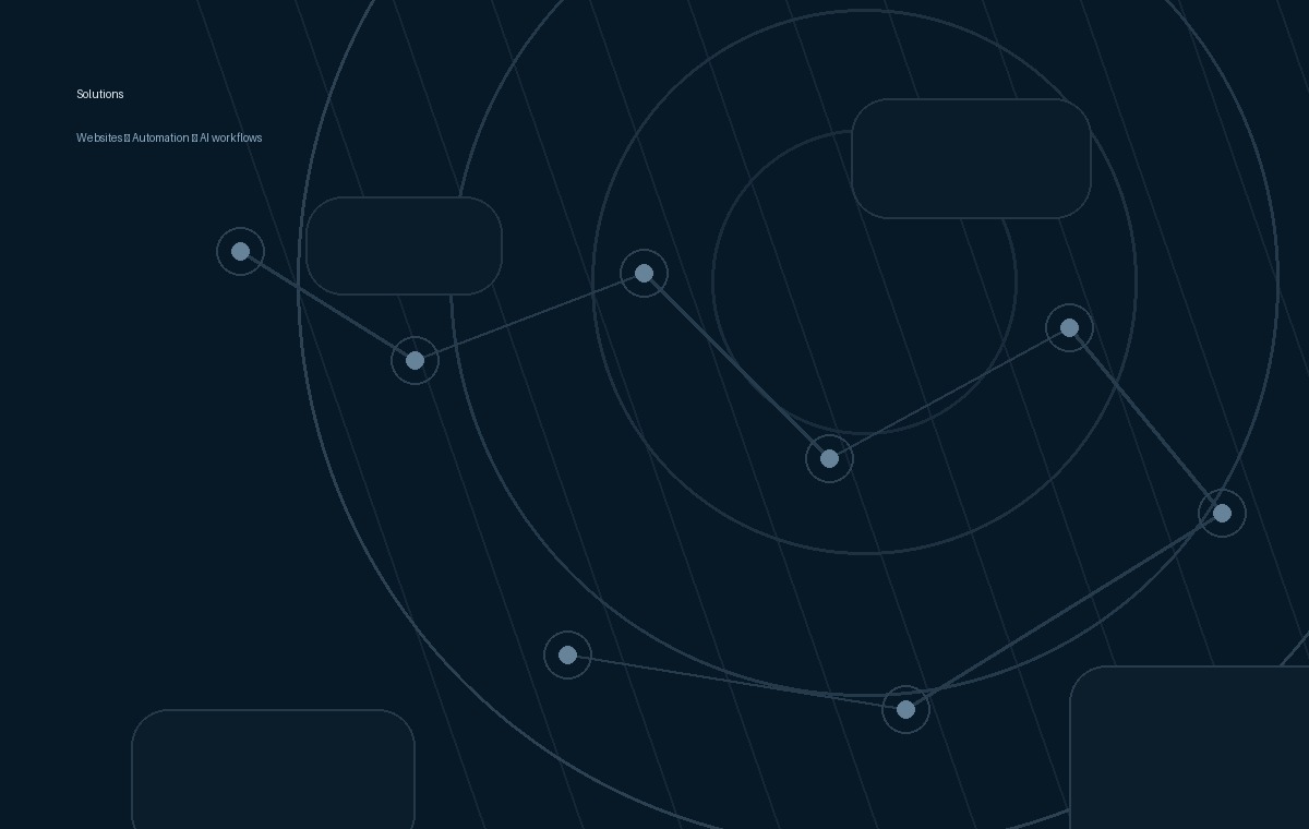 Digital solution architecture