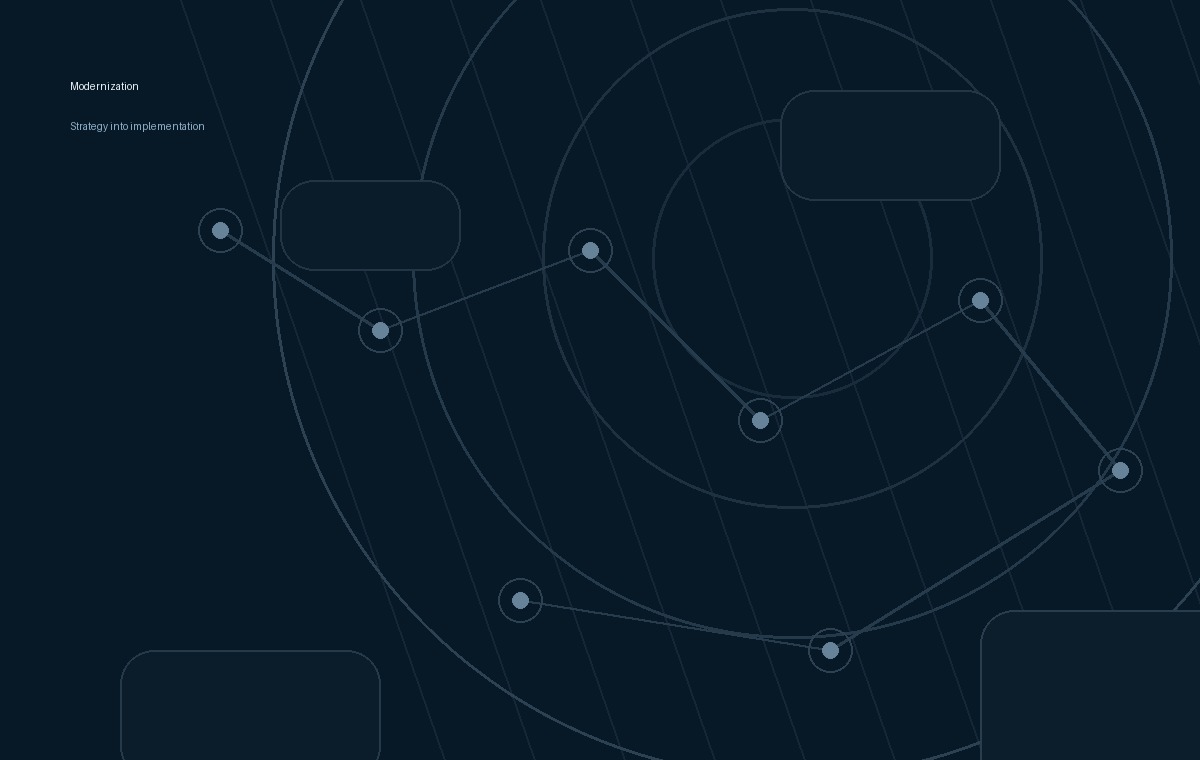 Digital transformation case study visual